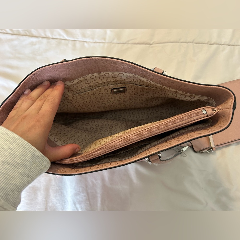 GUESS Shoulder Bag and Clutch Set - Picture 2 of 5